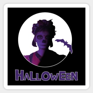 Mexican girl halloween Sticker